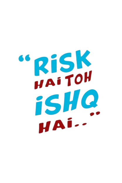 Risk Ishq Printed Oversized T-Shirt