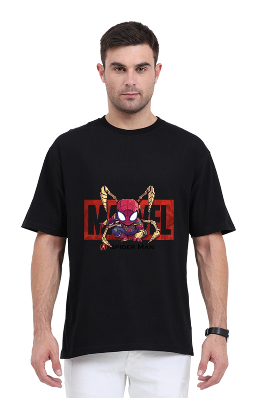 Spiderman Printed Oversized T-Shirt