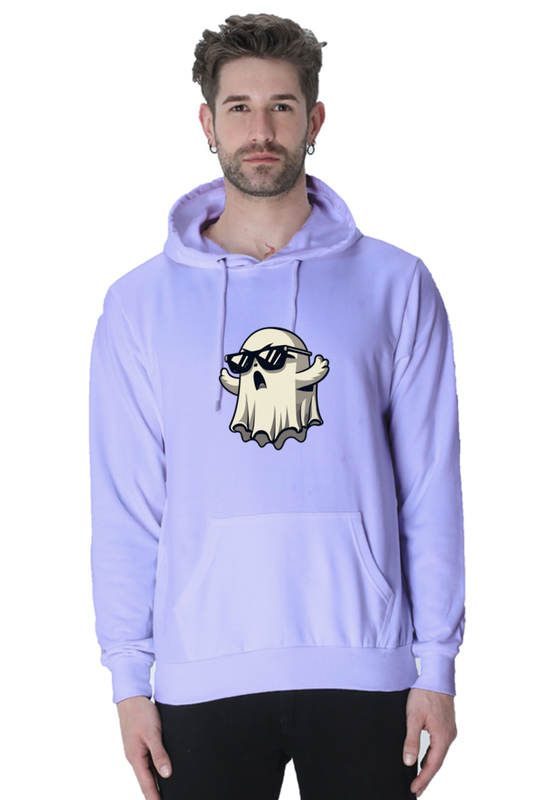 Ghost Printed Hooded Sweatshirt